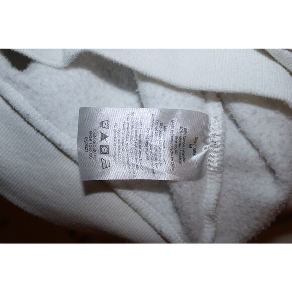 Hyper Space Men’s Hoddie white with Logo size M. - Picture 5 of 7